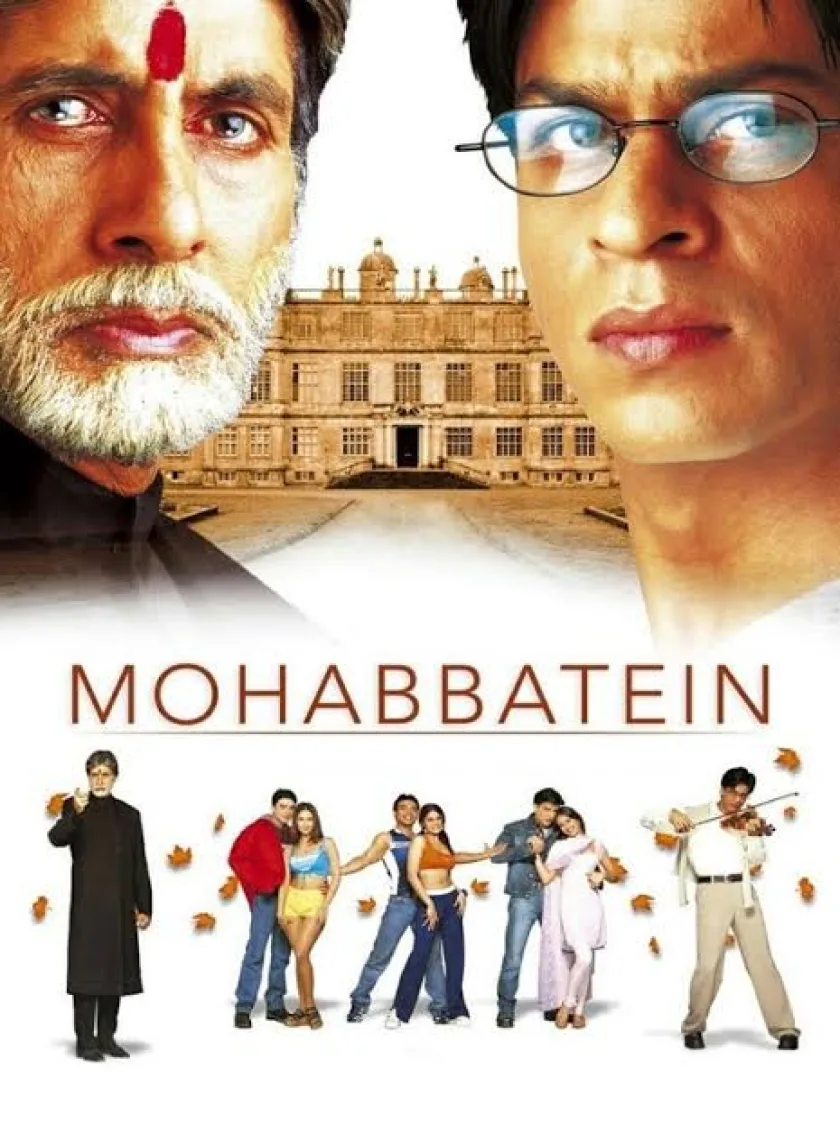 Mohabbatein (2000) Bollywood Hindi Full Movie BluRay ESub poster