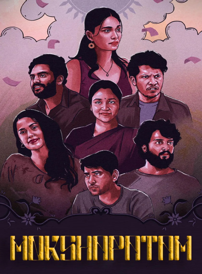 Mokshapatam (2025) (Hindi + Telugu) Dual Audio UnCut South Movie HD ESub poster