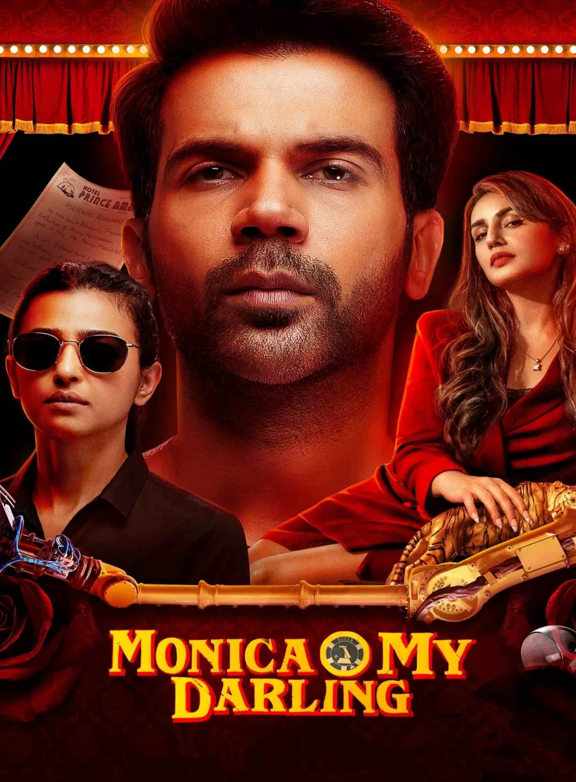 Monica O My Darling (2022) Bollywood Hindi Movie HD ESub poster