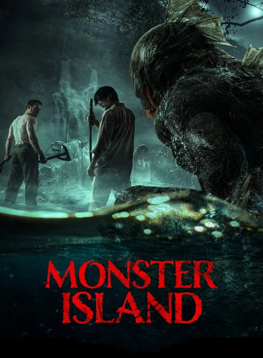 Monster Island (2025) (Hindi + English) Dual Audio Hollywood Movie HD ESub poster