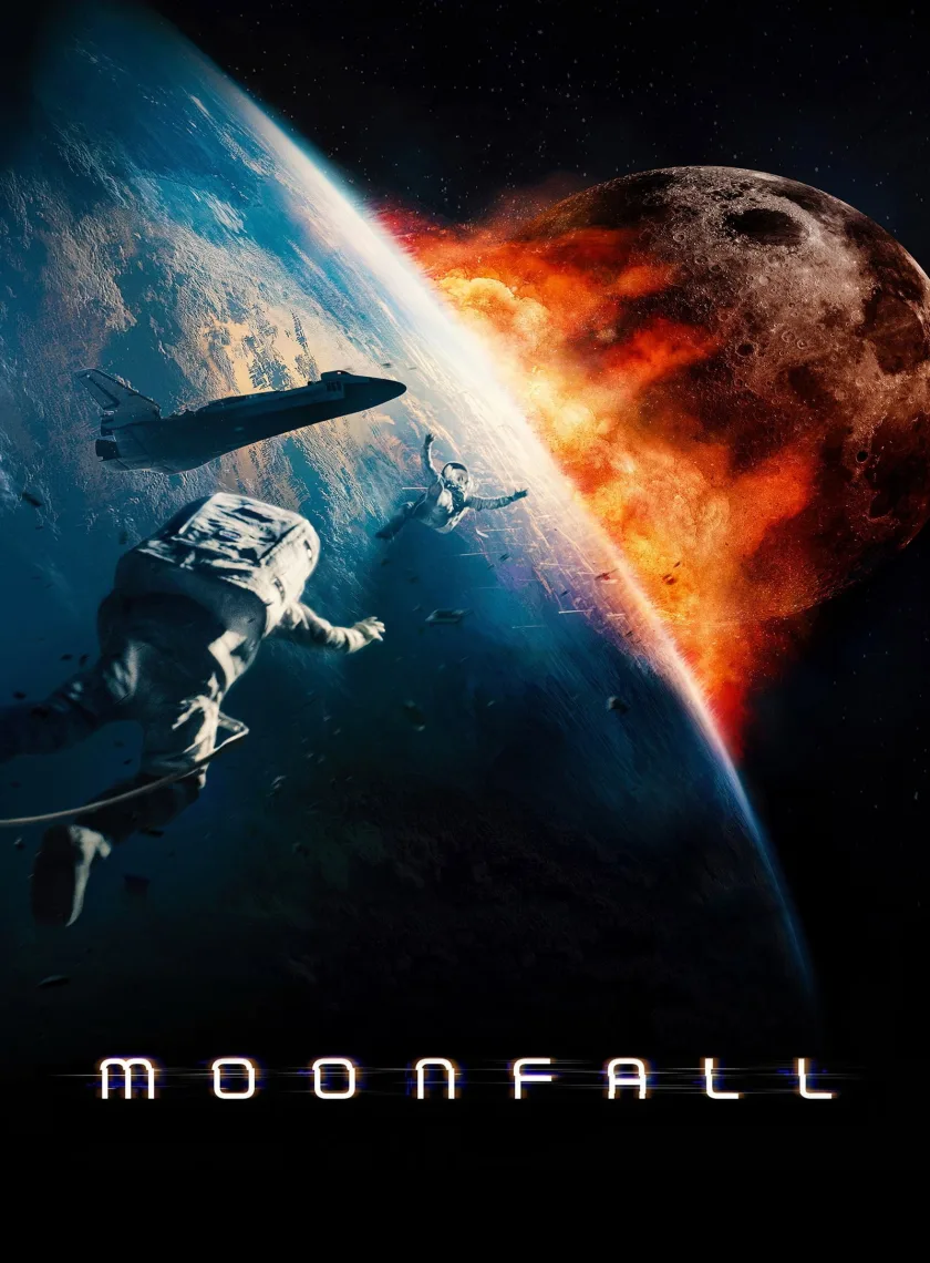 Moonfall (2022) (Hindi + English) Dual Audio Hollywood Movie BluRay HD ESub poster