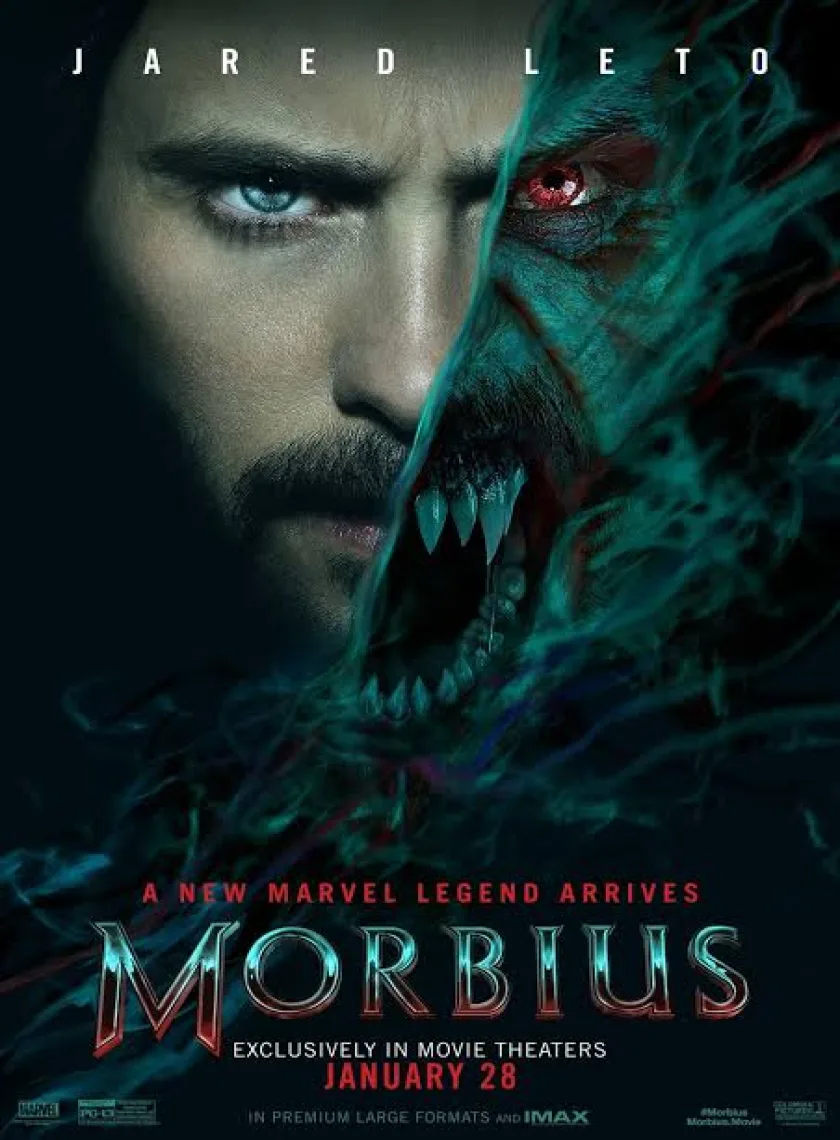 Morbius (2022) Hollywood Hindi Dubbed Full Movie HD ESub poster