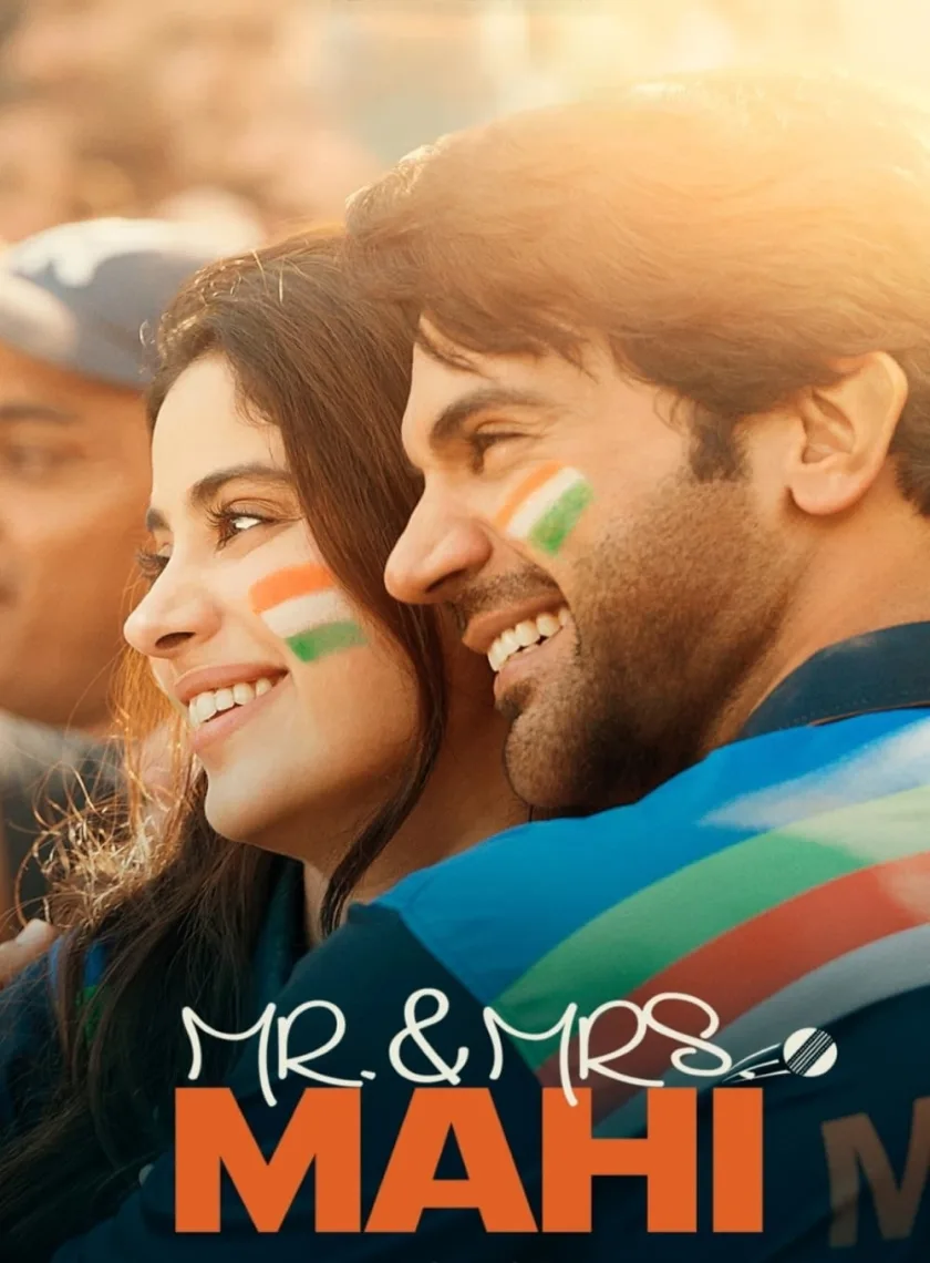 Mr. And Mrs. Mahi (2024) Bollywood Hindi Movie HD ESub poster