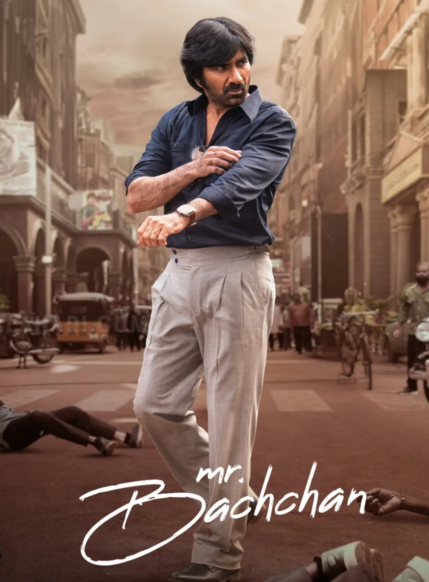 Mr. Bachchan (2024) (Hindi + Telugu) Dual Audio UnCut Movie HD ESub poster