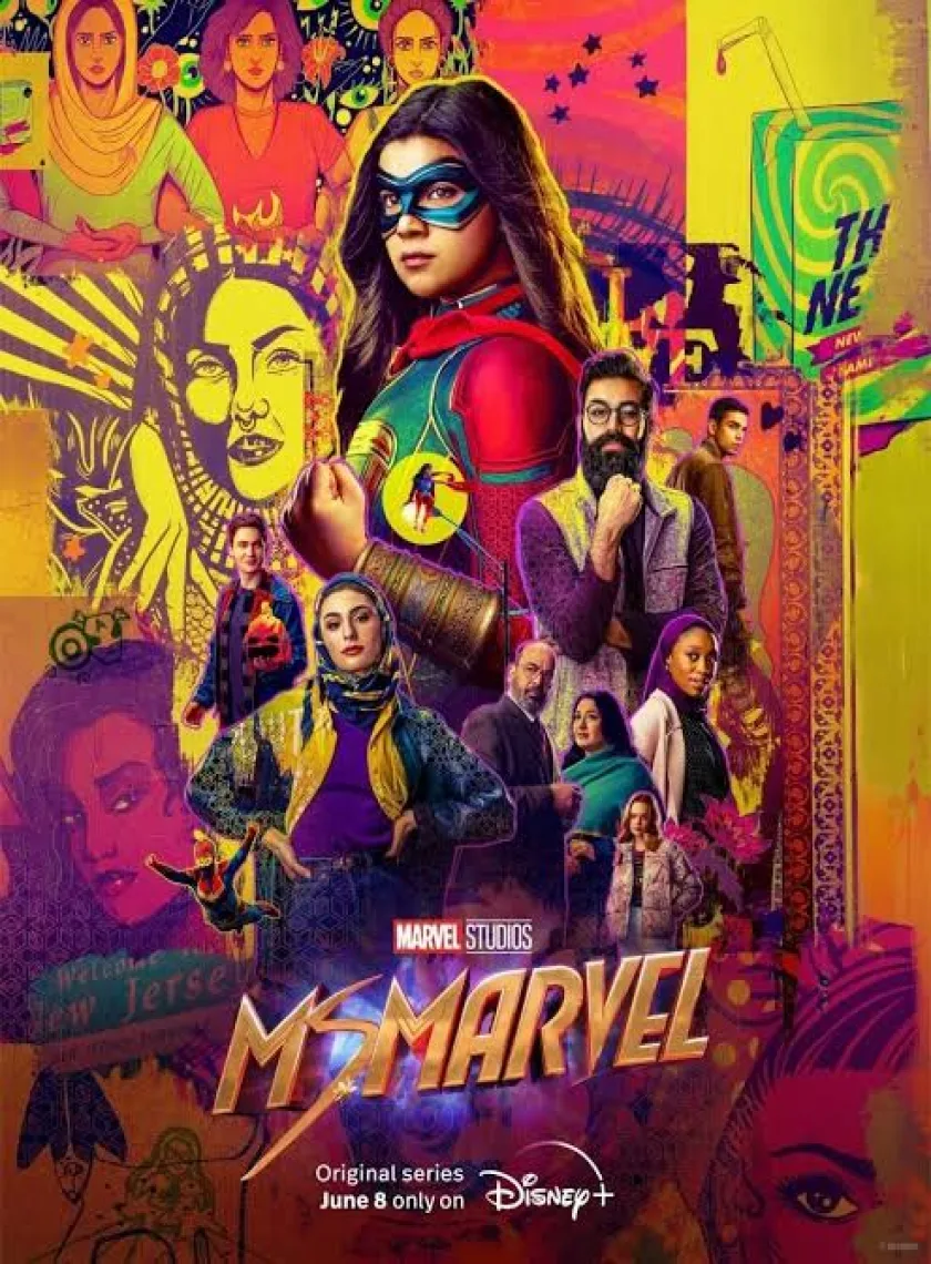Ms. Marvel S01 (2022) Hindi Completed Web Serios HEVC 480p 720p 1080p ESub poster