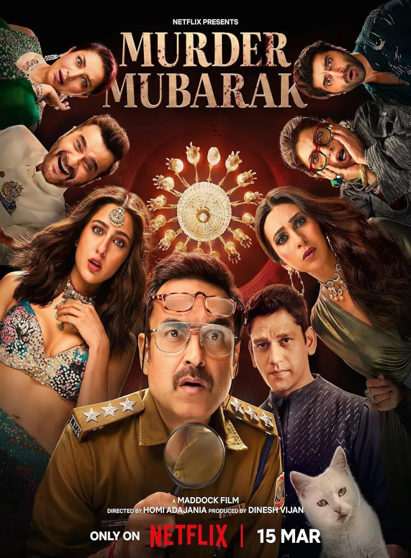 Murder Mubarak (2024) Bollywood Hindi Movie HD ESub poster