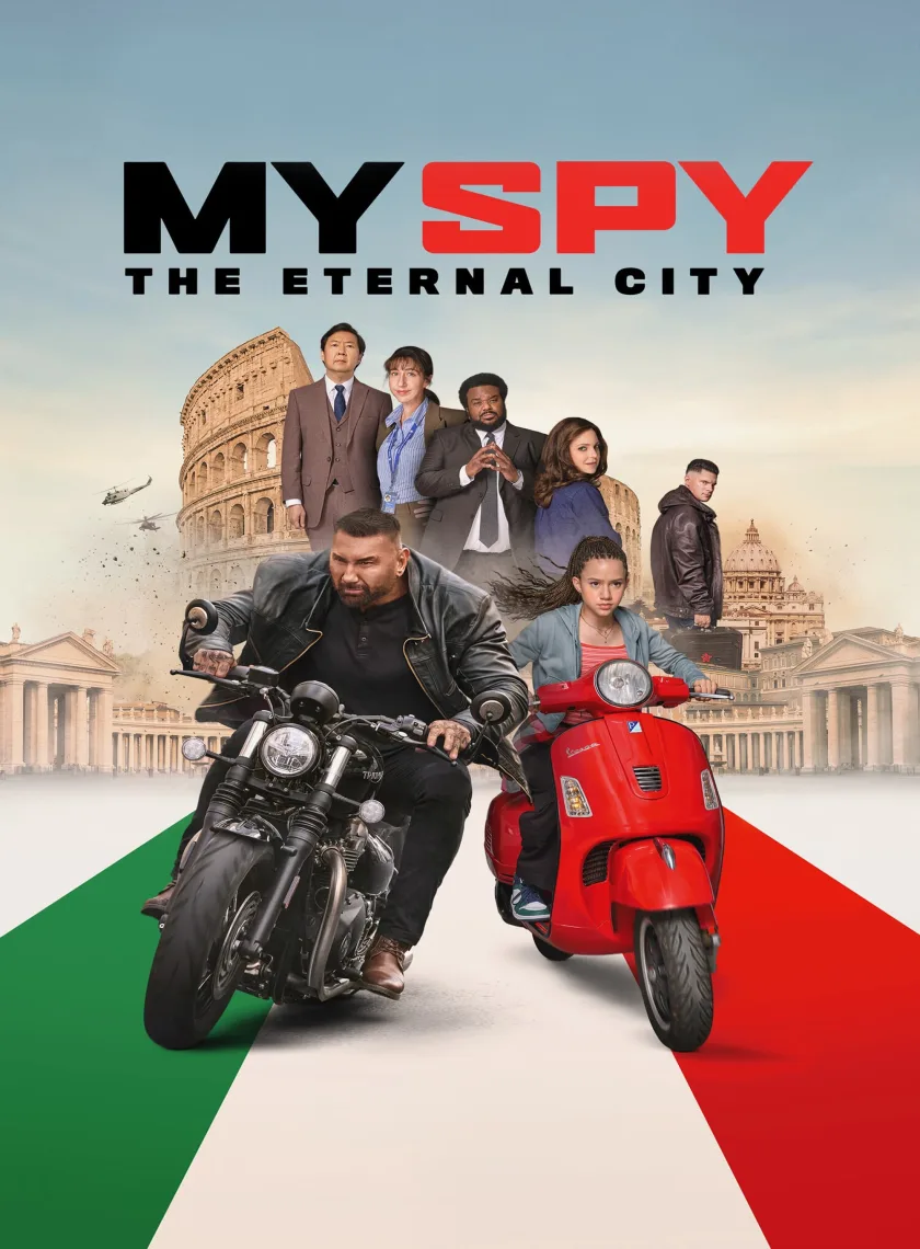 My Spy The Eternal City (2024) (Hindi + English) Dual Audio Hollywood Movie HD ESub poster