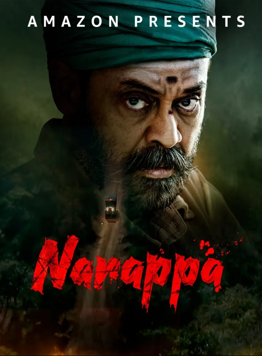 Narappa (2021) {Hindi + Telugu} Dual Audio UnCut Movie HD ESub poster