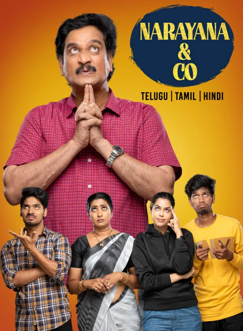 Narayana Co (2023) {Hindi + Telugu} Dual Audio UnCut Movie HD ESub poster