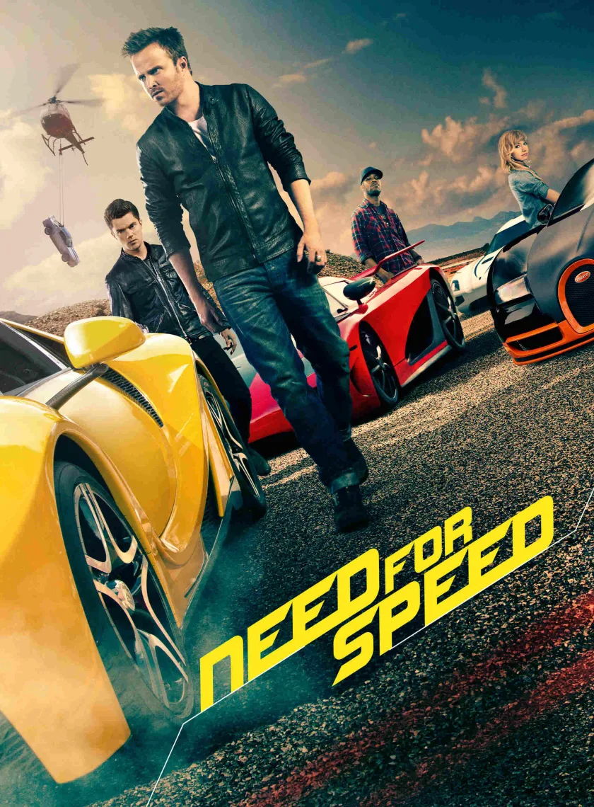 Need for Speed (2014) (Hindi + English) Dual Audio Hollywood Movie BluRay HD ESub poster