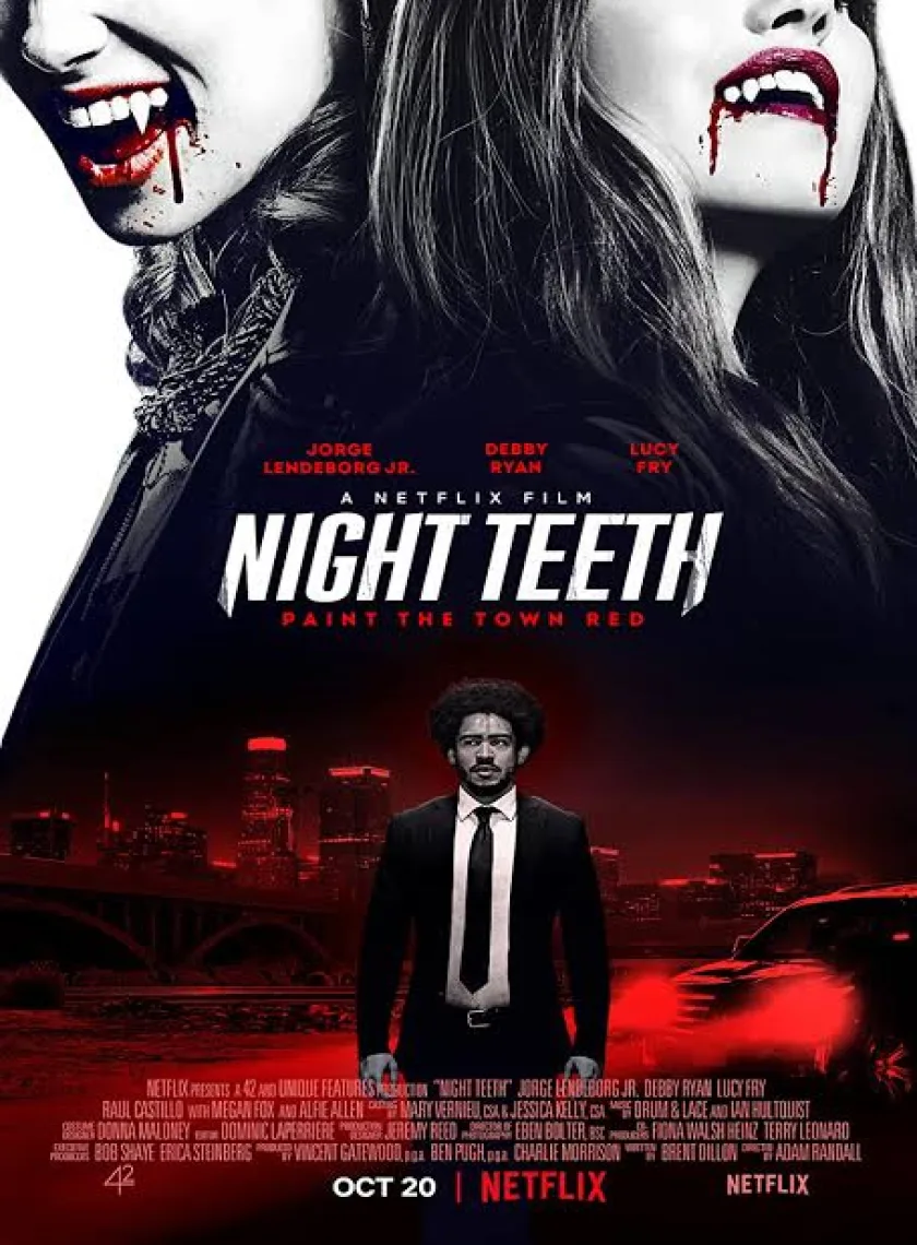 Night Teeth (2021) Hollywood Hindi Dubbed Full Movie ESub HD poster