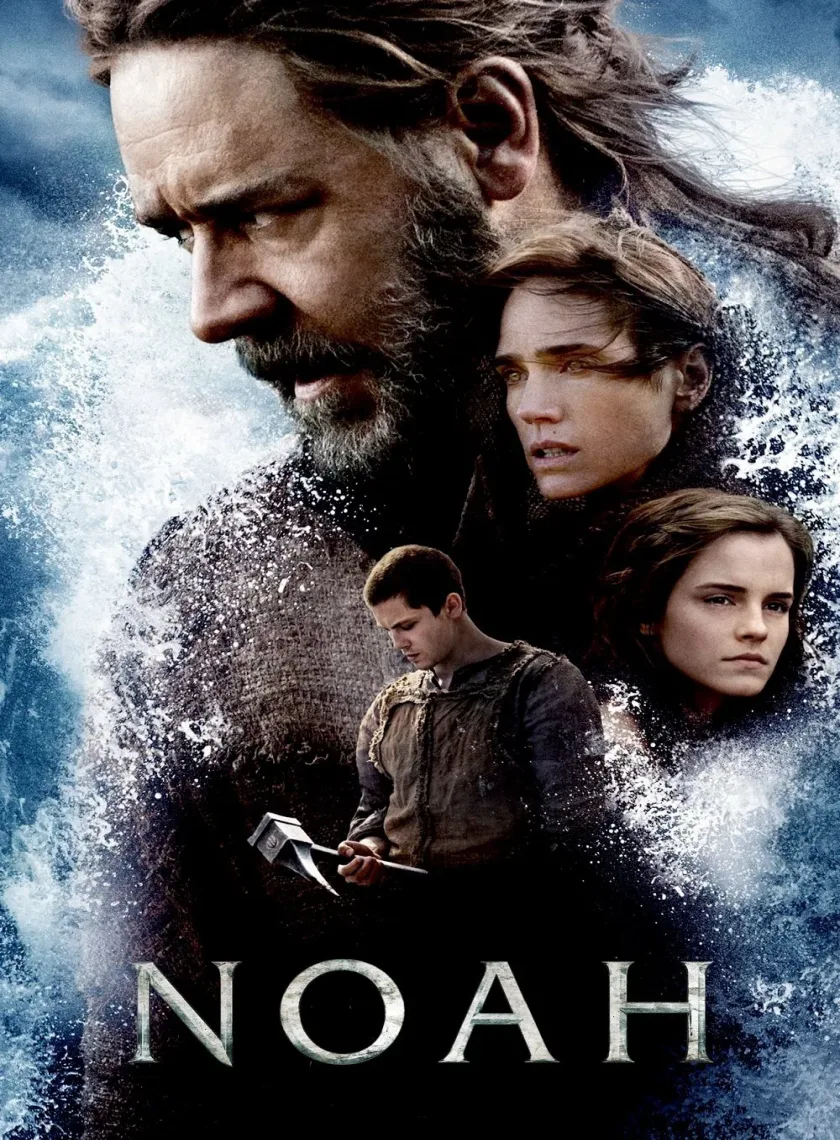 Noah (2014) (Hindi + English) Dual Audio Hollywood Movie BluRay HD ESub poster