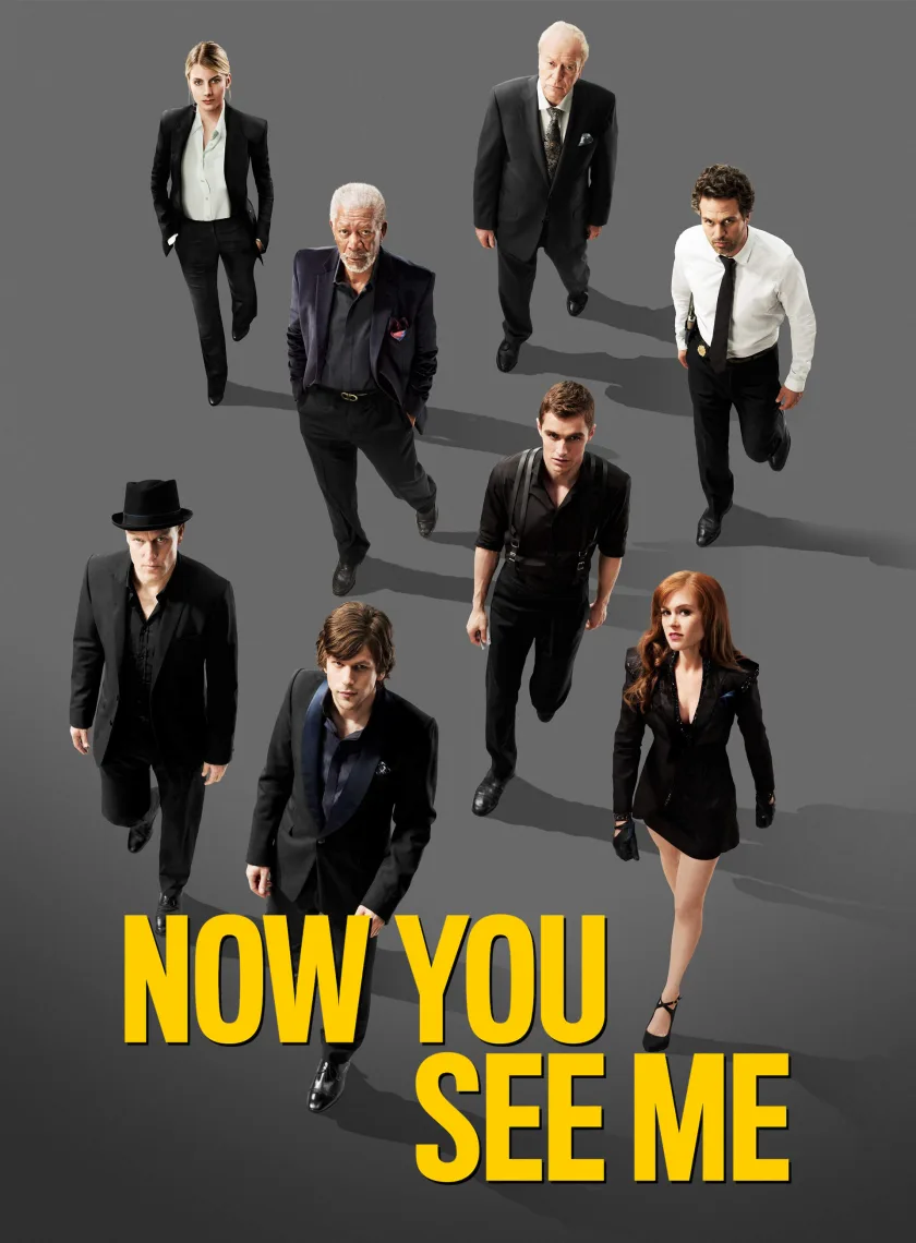 Now You See Me (2013) (Hindi + English) Dual Audio Hollywood Movie BluRay HD ESub poster