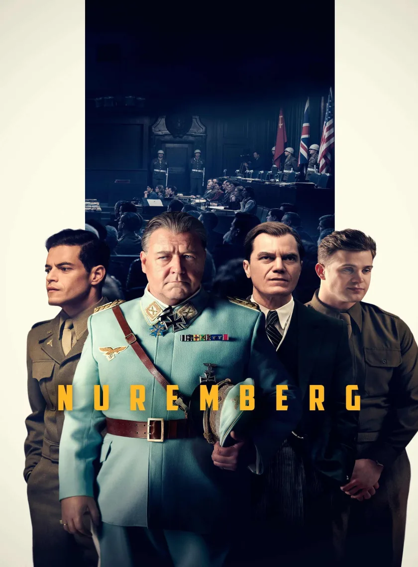 Nuremberg (2025) (Hindi + English) Dual Audio Hollywood Movie HD ESub poster