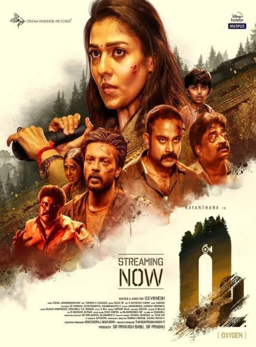 O2 (2022) South Hindi HQ Dubbed Full Movie HD poster