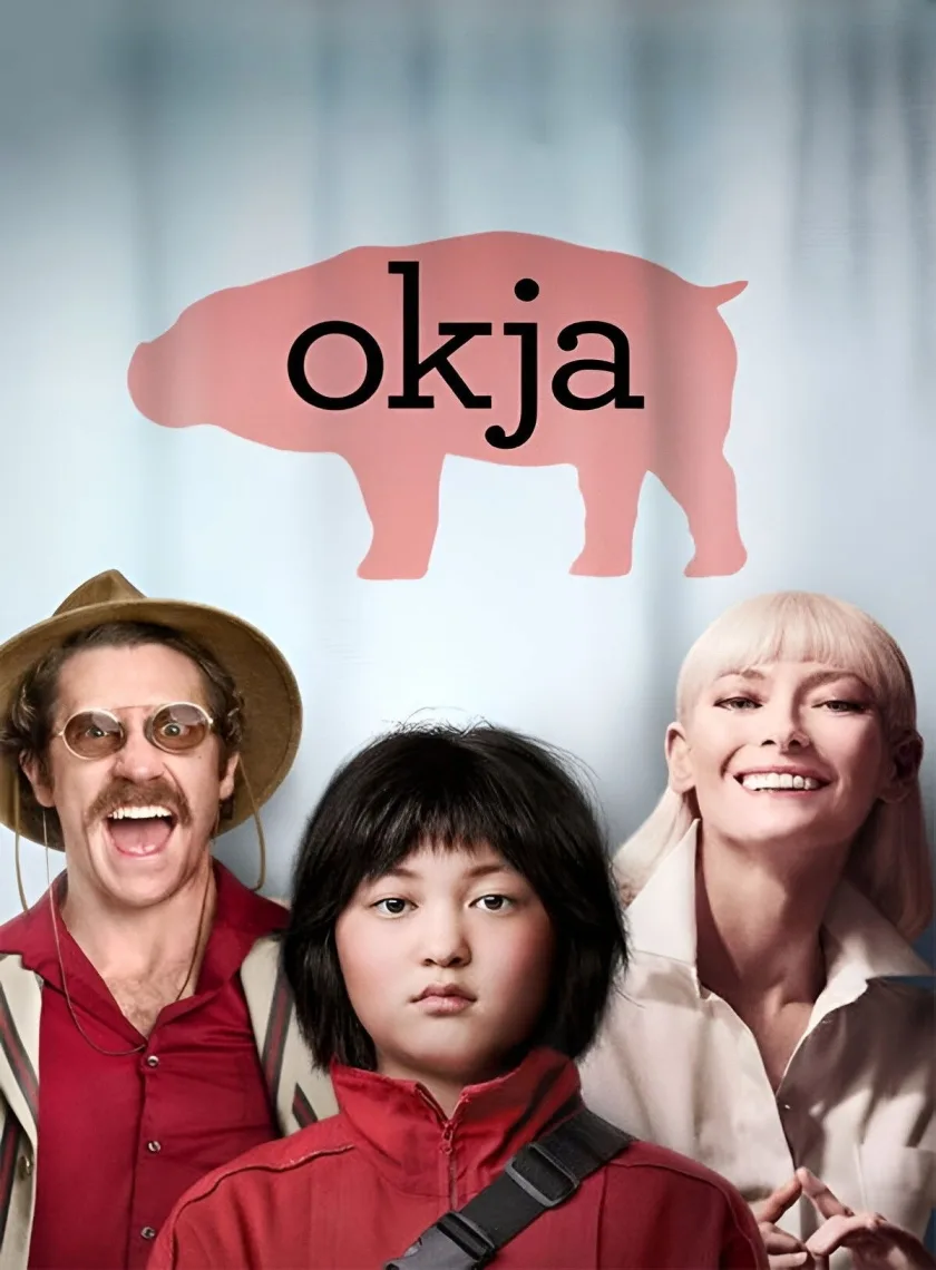 Okja (2017) (Hindi + English) Dual Audio Hollywood Movie BluRay HD ESub poster