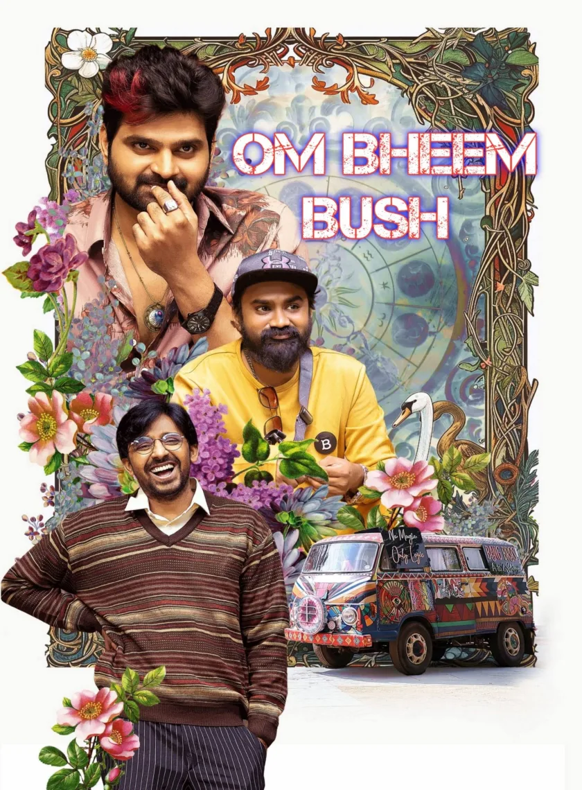 Om Bheem Bush (2024) (Hindi + Telugu) Dual Audio UnCut Movie HD ESub poster