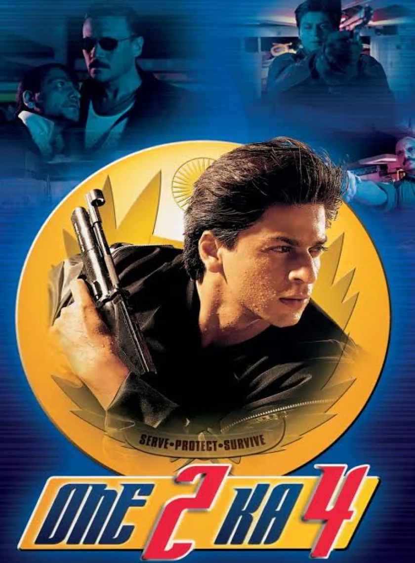 One 2 Ka 4 (2001) Bollywood Hindi Movie HD ESub poster