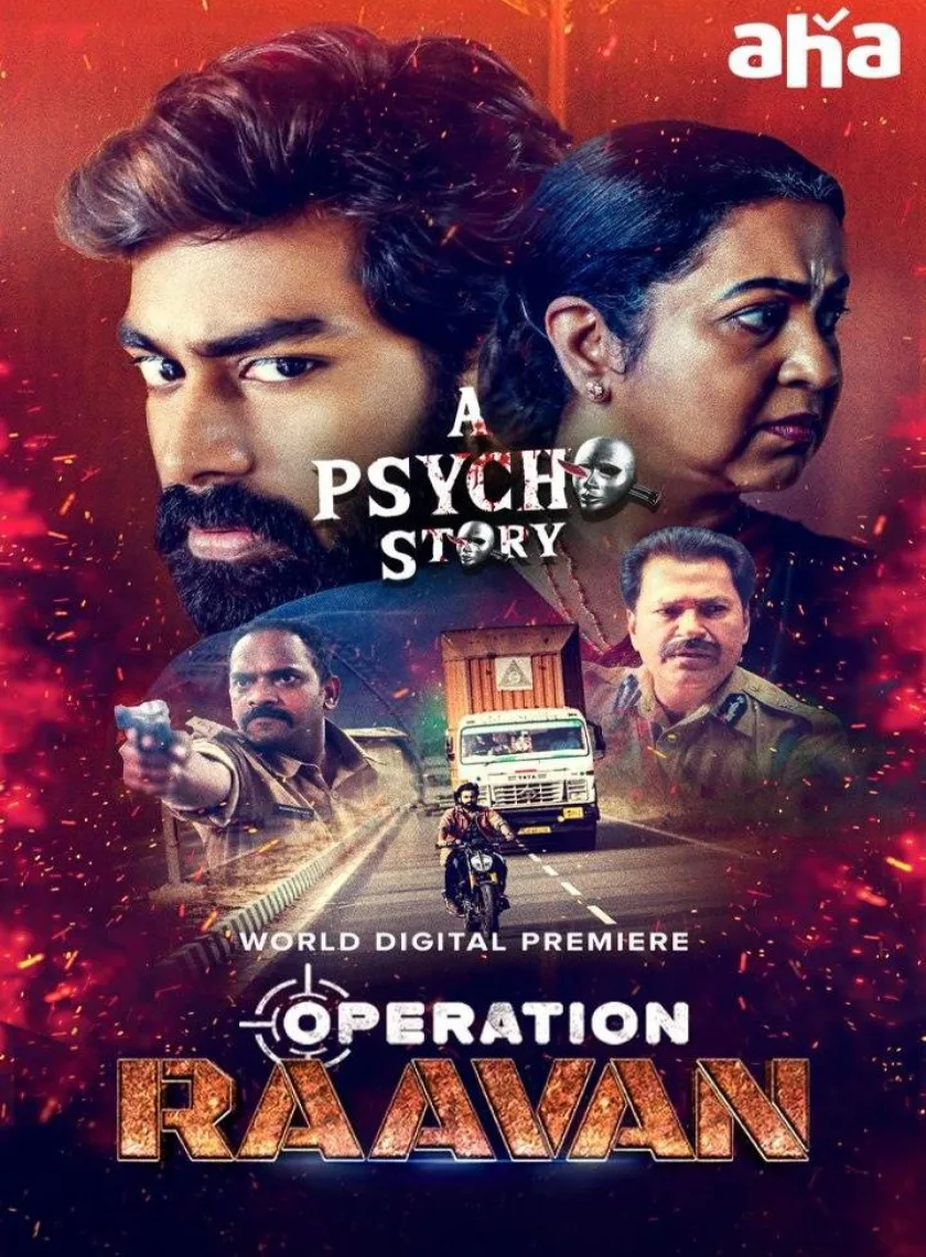 Operation Raavan (2024) (Hindi + Telugu) Dual Audio UnCut South Movie HD ESub poster