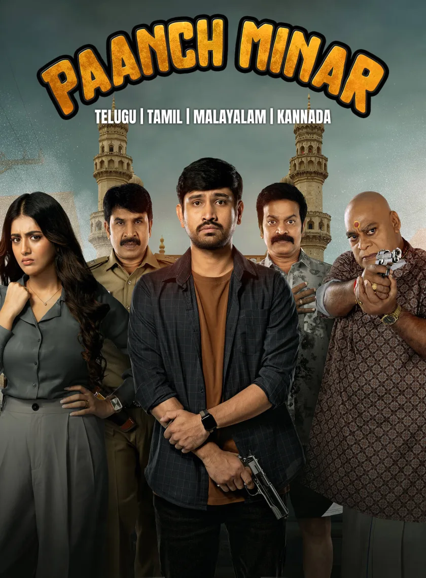 Paanch Minar (2025) (Hindi + Telugu) Dual Audio UnCut South Movie HD ESub poster