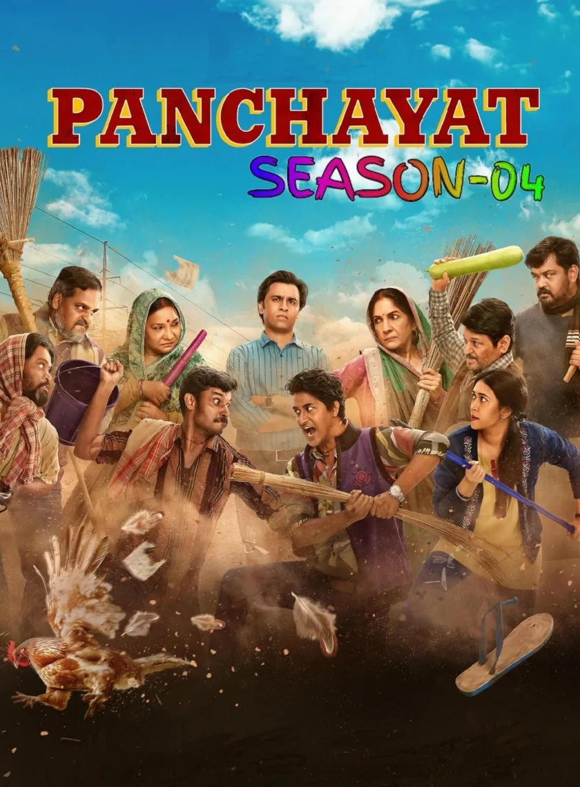 Panchayat S04 (2025) Hindi Completed Web Series HEVC ESub poster
