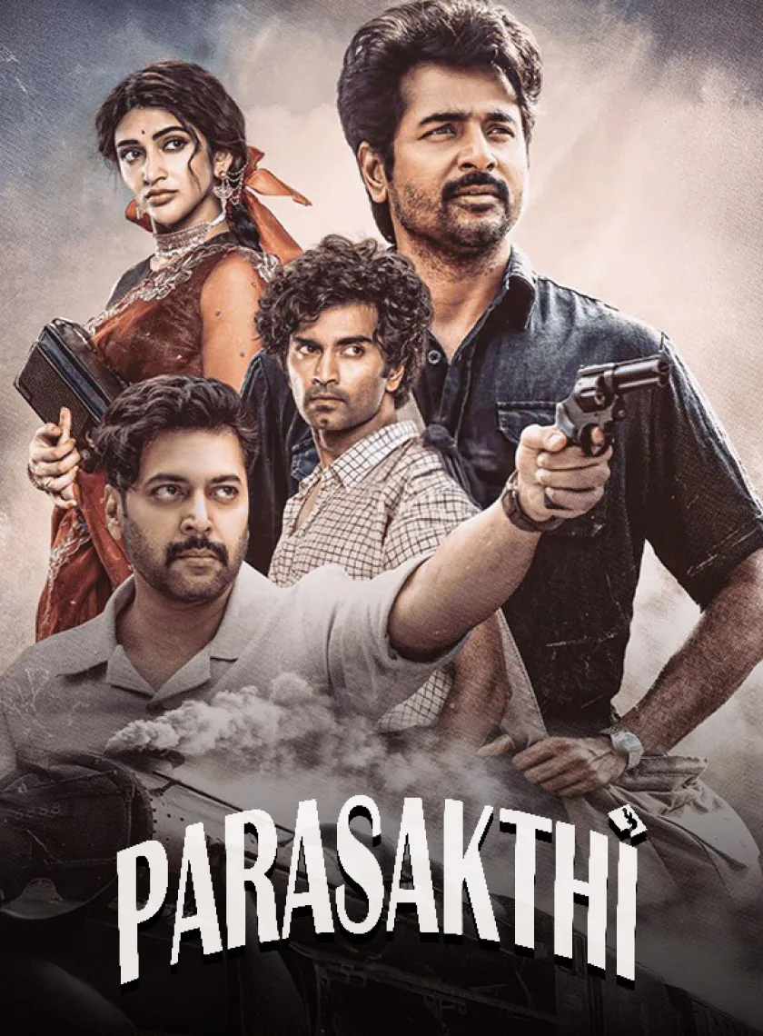 Parasakthi (2026) (Hindi HQ + Tamil) Dual Audio UnCut South Movie HD ESub poster