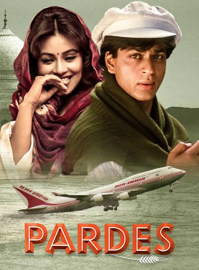 Pardes (1997) Bollywood Hindi Full Movie HD ESub poster