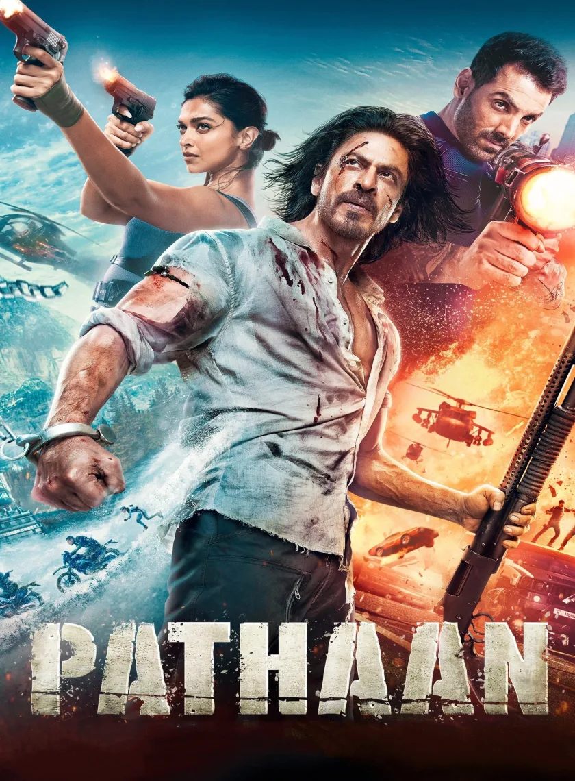 Pathaan (2023) Bollywood Hindi Movie HD ESub poster