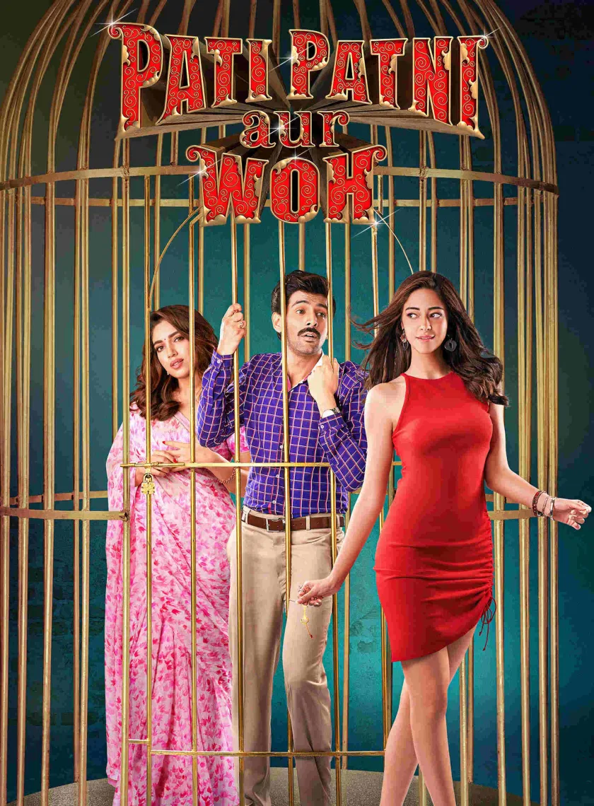 Pati Patni Aur Woh (2019) Bollywood Hindi Movie HD ESub poster