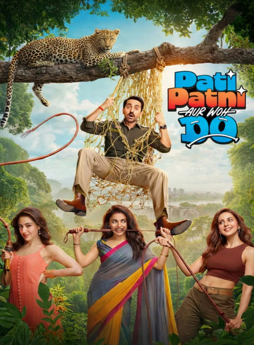 Pati Patni Aur Woh Do (2026) Bollywood Hindi Movie HD ESub poster