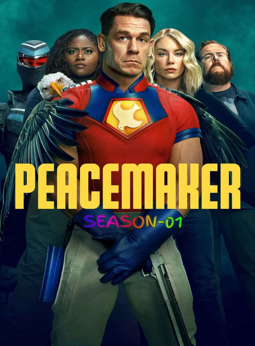 Peacemaker S01 (2022) (Hindi + English) Dual Audio Completed Web Series BluRay HEVC ESub poster