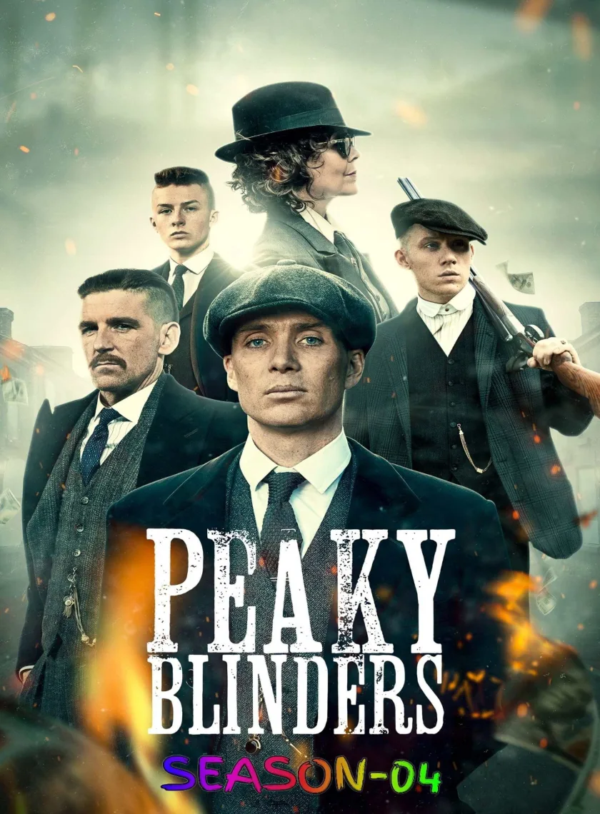 Peaky Blinders S04 (2017) (Hindi + English) Dual Audio Completed Web Series BluRay HEVC ESub poster
