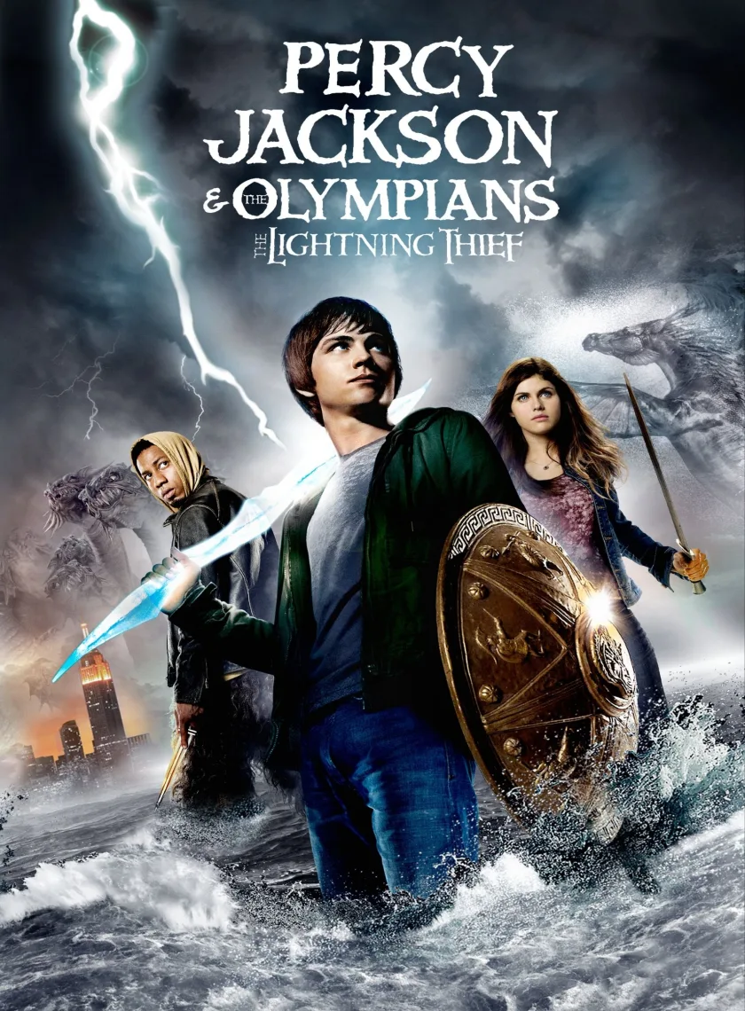 Percy Jackson And The Olympians - The Lightning Thief (2010) (Hindi + English) Dual Audio Hollywood Movie BluRay HD ESub poster