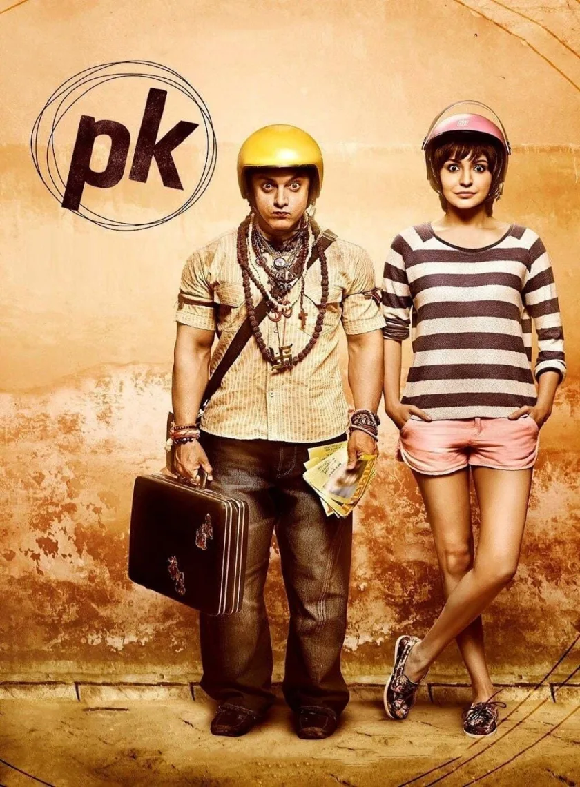 PK (2014) Bollywood Hindi Movie BluRay HD ESub poster