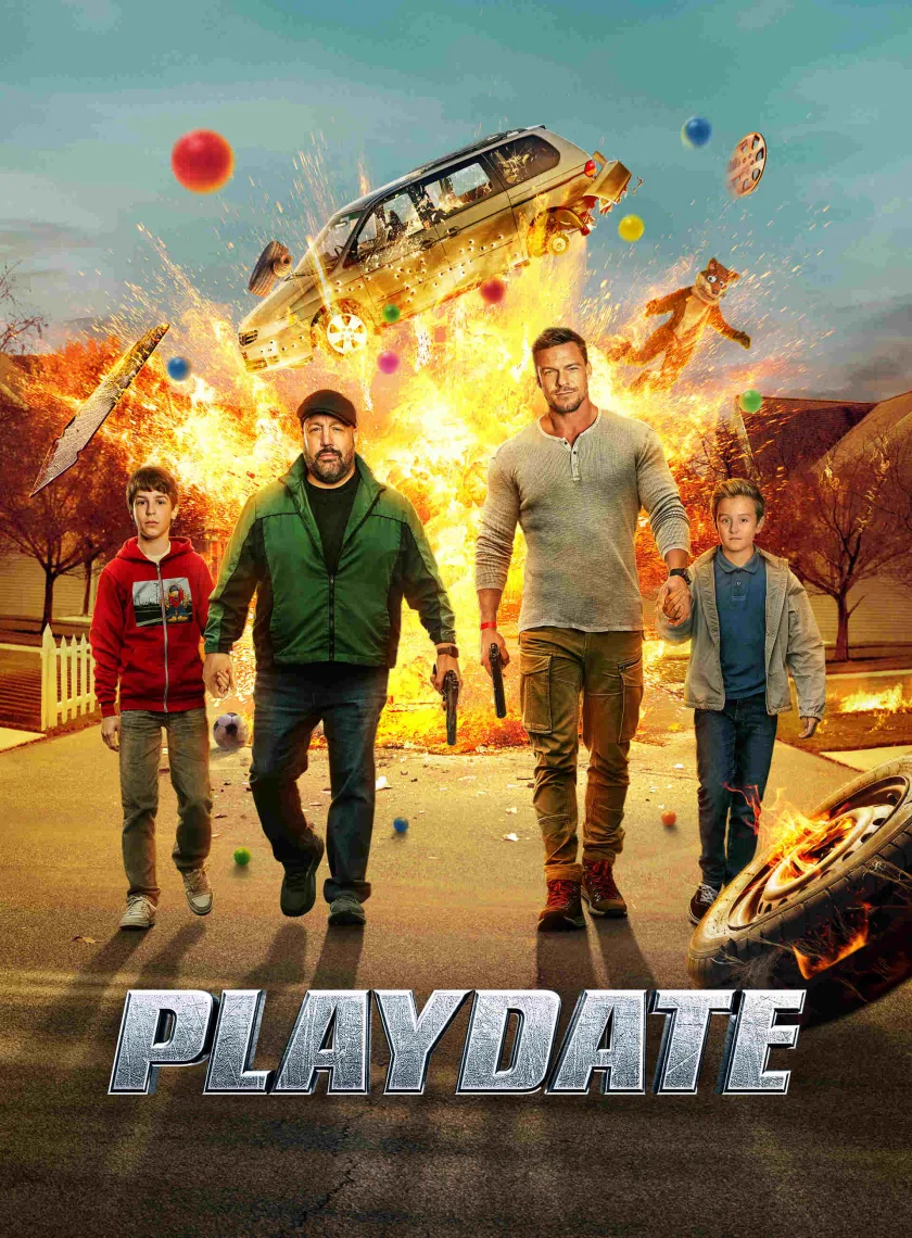 Playdate (2025) (Hindi + English) Dual Audio Hollywood Movie HD ESub poster