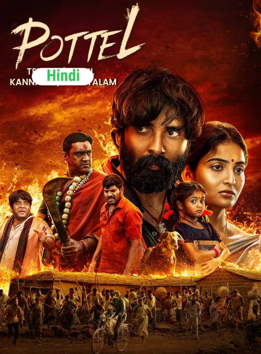 Pottel (2024) (Hindi + Telugu) Dual Audio UnCut South Movie HD ESub poster