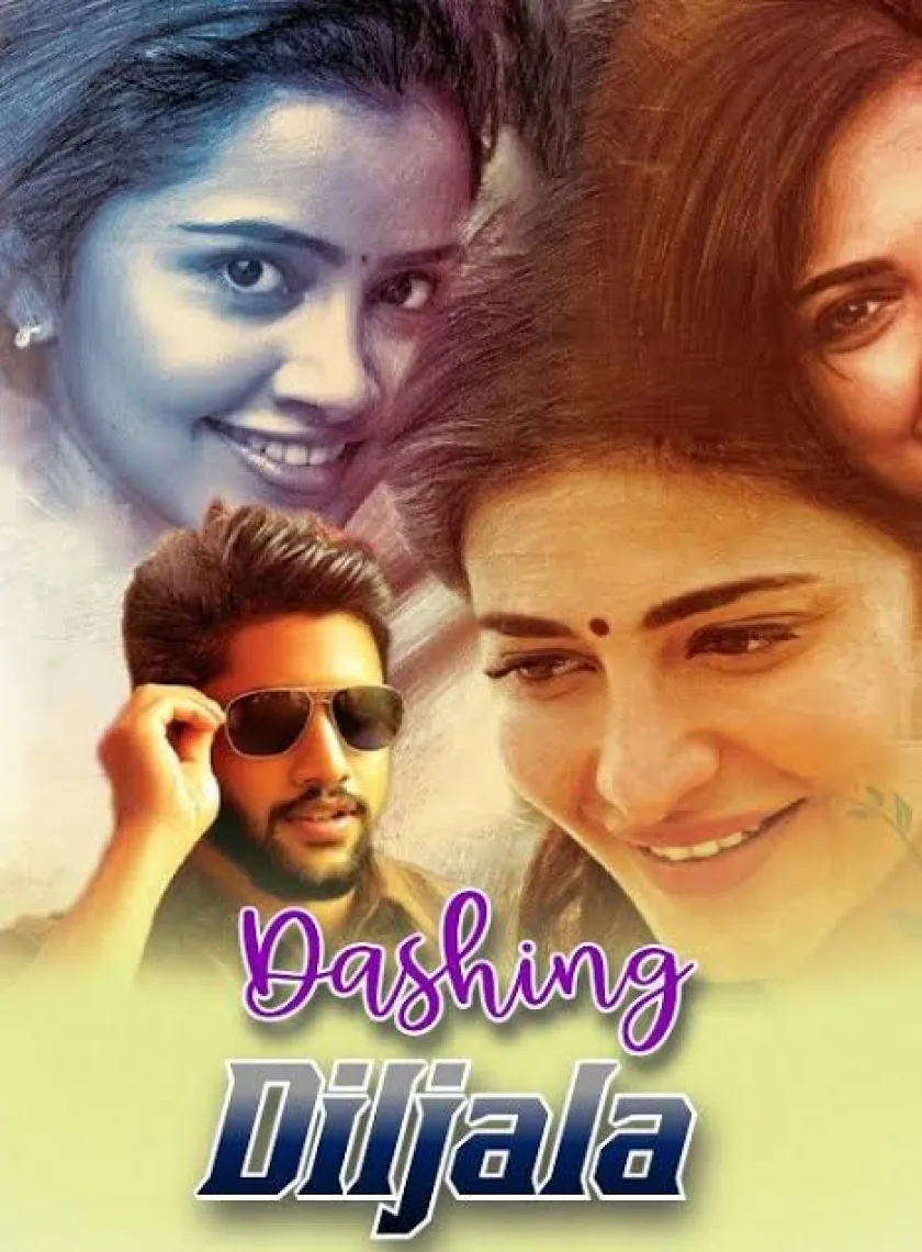 Premam (Dashing Diljala) (2016) {Hindi + Telugu} Dual Audio UnCut Movie HD poster