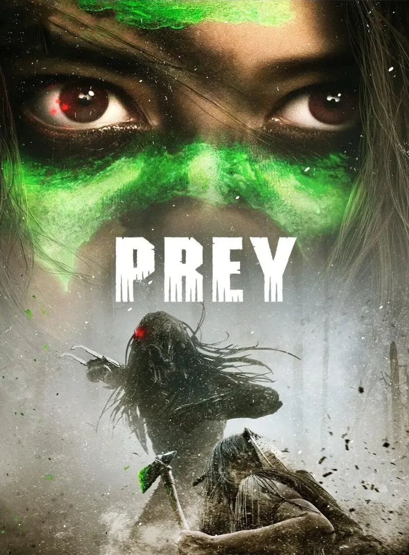 Prey (2022) (Hindi + English) Dual Audio Hollywood Movie BluRay HD ESub poster
