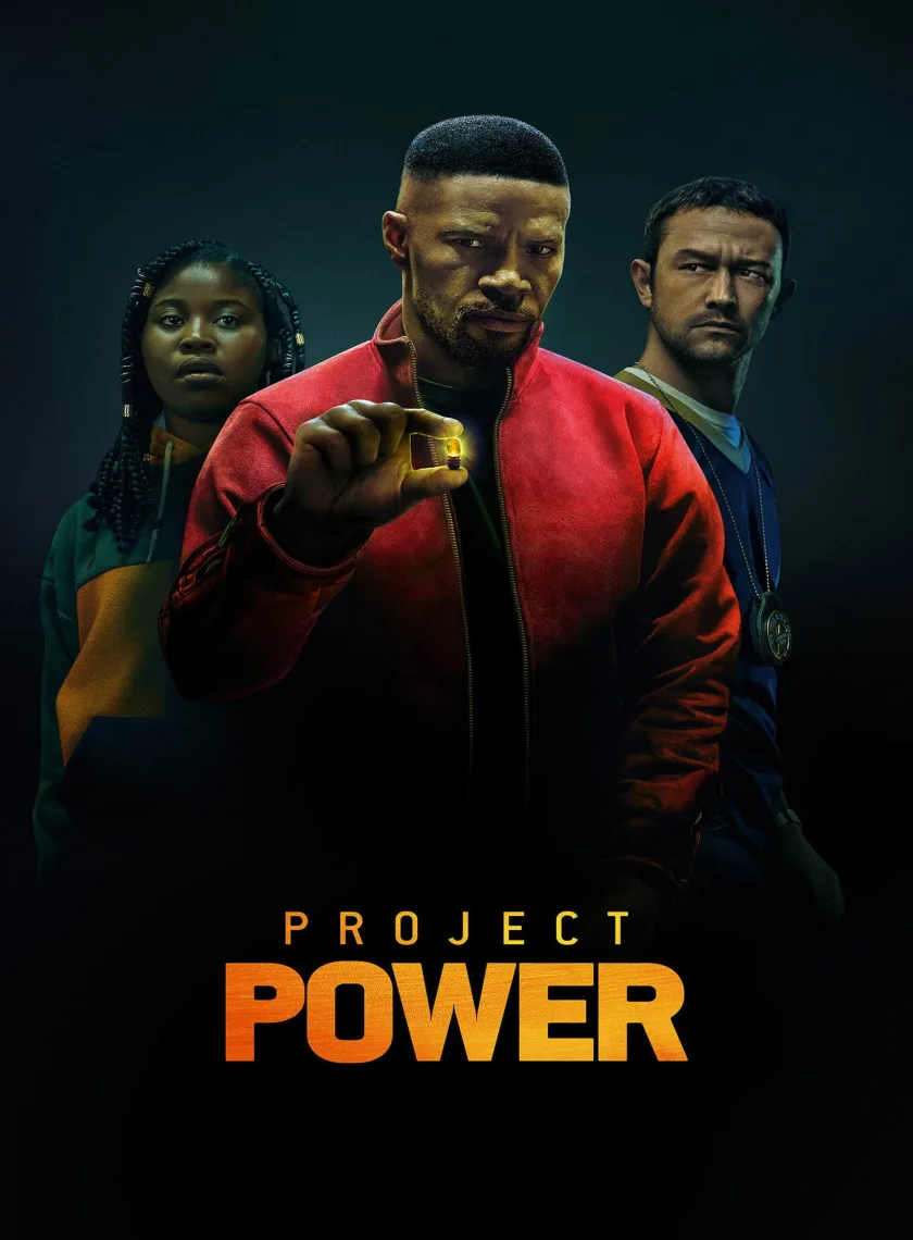 Project Power (2020) (Hindi + English) Dual Audio Hollywood Movie HD ESub poster