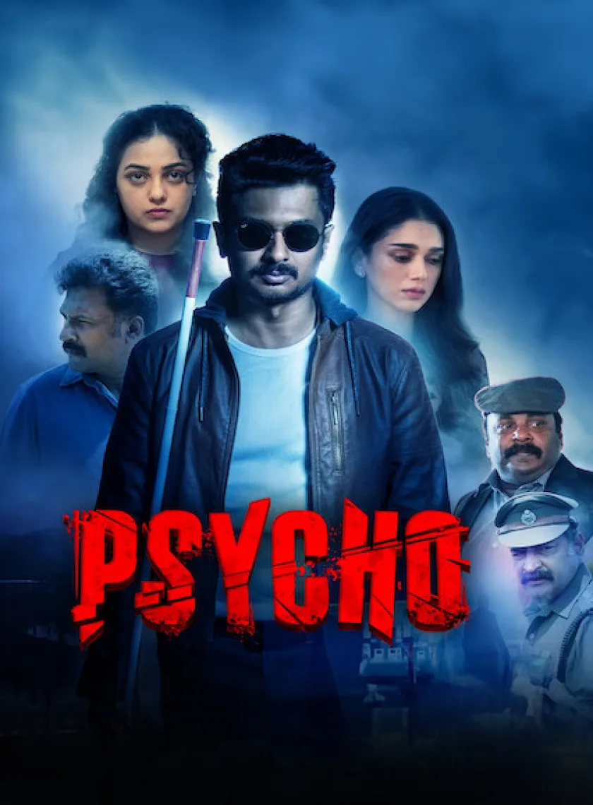 Psycho (2020) (Hindi + Tamil) Dual Audio UnCut South Movie HD ESub poster