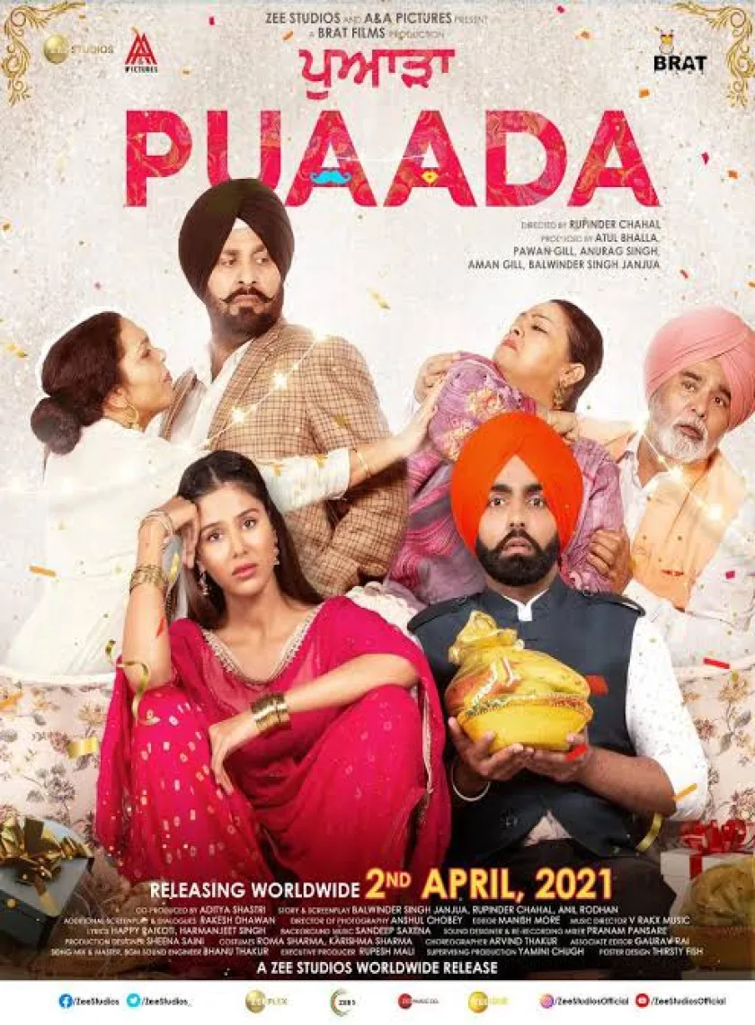 Puaada (2021) New Panjabi Full Movie ESub HD poster