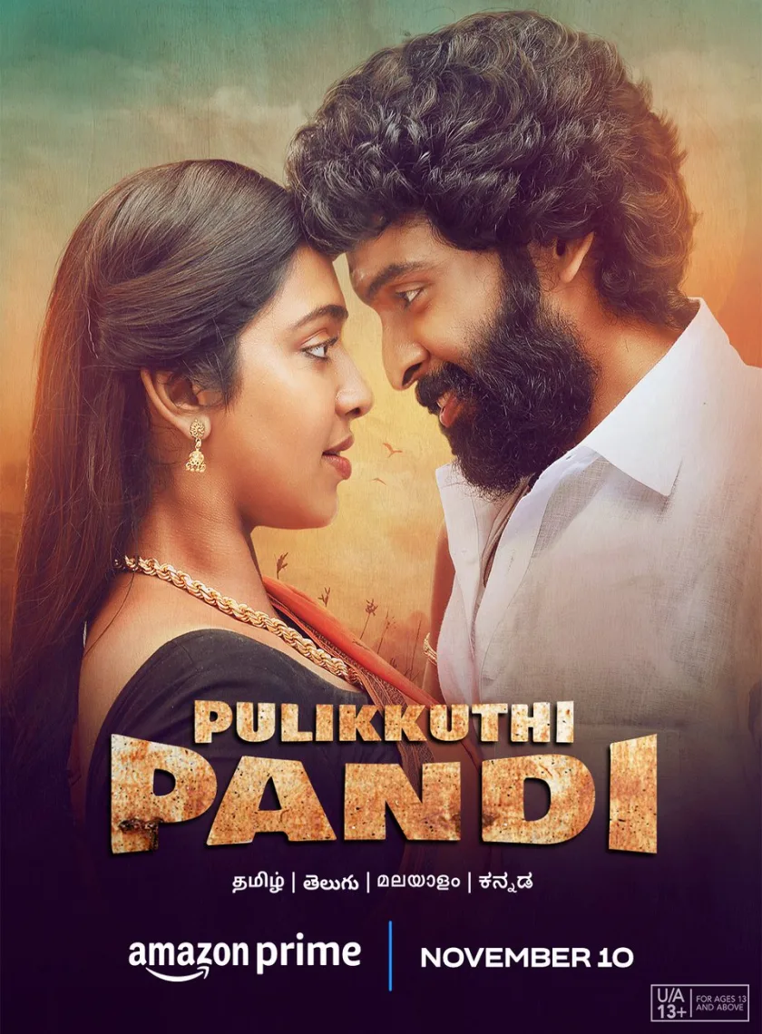 Pulikkuthi Pandi (2023) South Hindi Dubbed UnCut Full Movie HD ESub poster