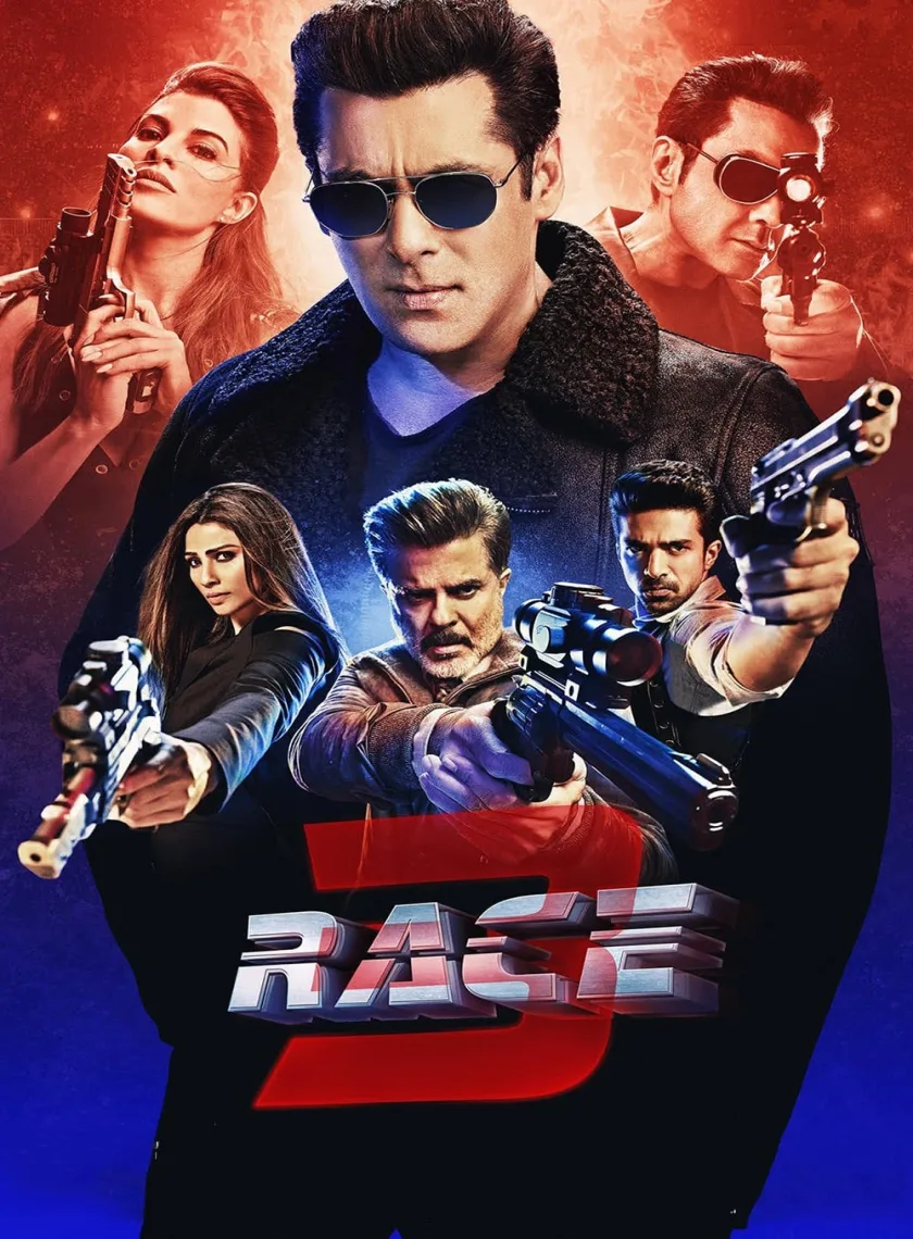 Race 3 (2018) Bollywood Hindi Movie HD ESub poster
