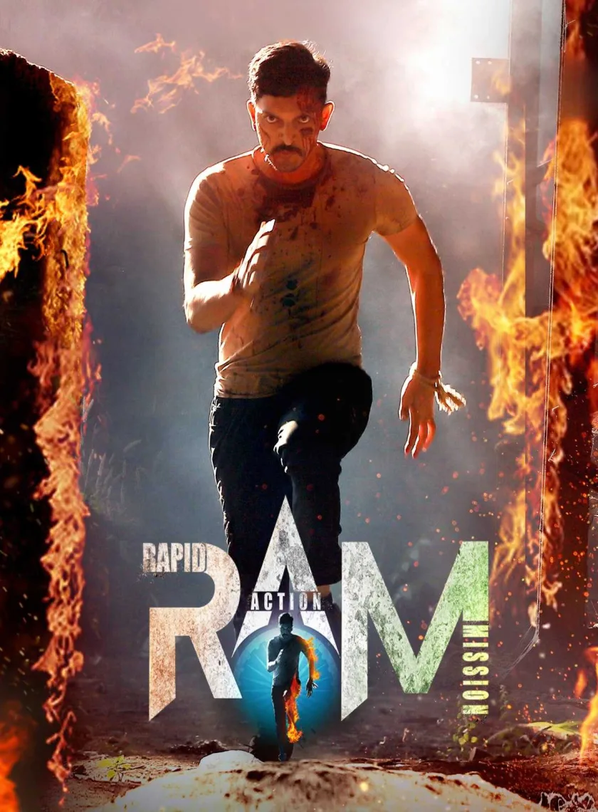 RAM (Rapid Action Mission) (2024) (Hindi + Telugu) Dual Audio UnCut South Movie HD ESub poster