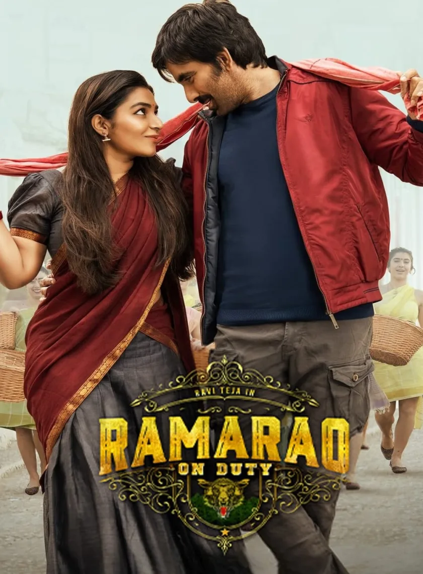 Ramarao on Duty (2022) {Hindi + Telugu} Dual Audio UnCut Movie HD ESub poster