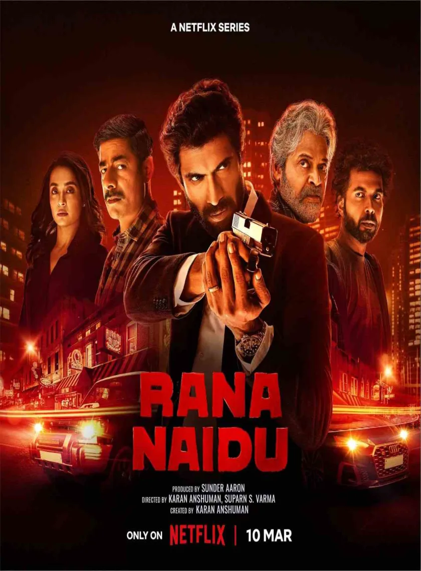Rana Naidu S1 (2023) South Hindi Dubbed Completed Web Series HD ESub poster