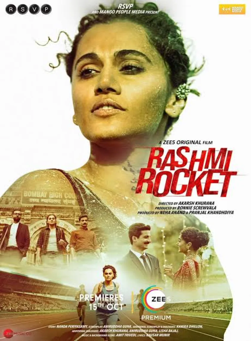 Rashmi Rocket (2021) Bollywood Hindi Full Movie HD poster