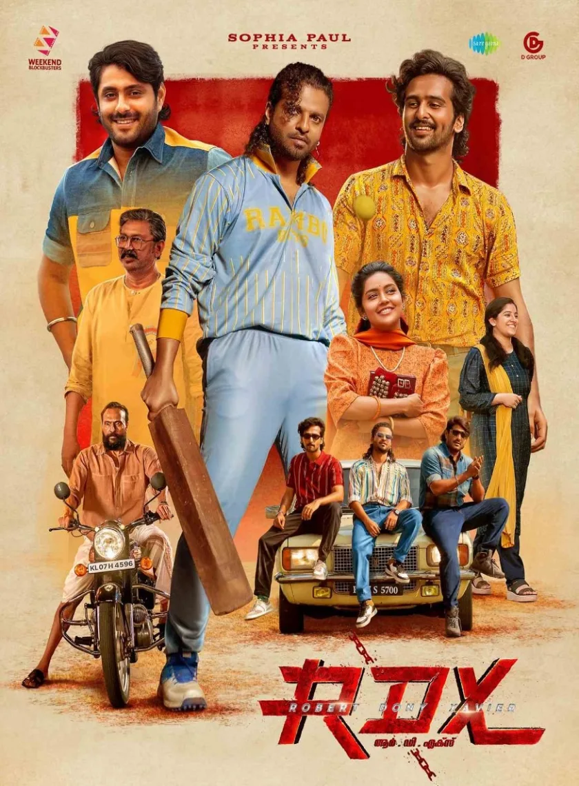 RDX (Robert Dony Xavier) 2023 {Hindi + Malayalam} South UnCut Full Movie HD ESub poster