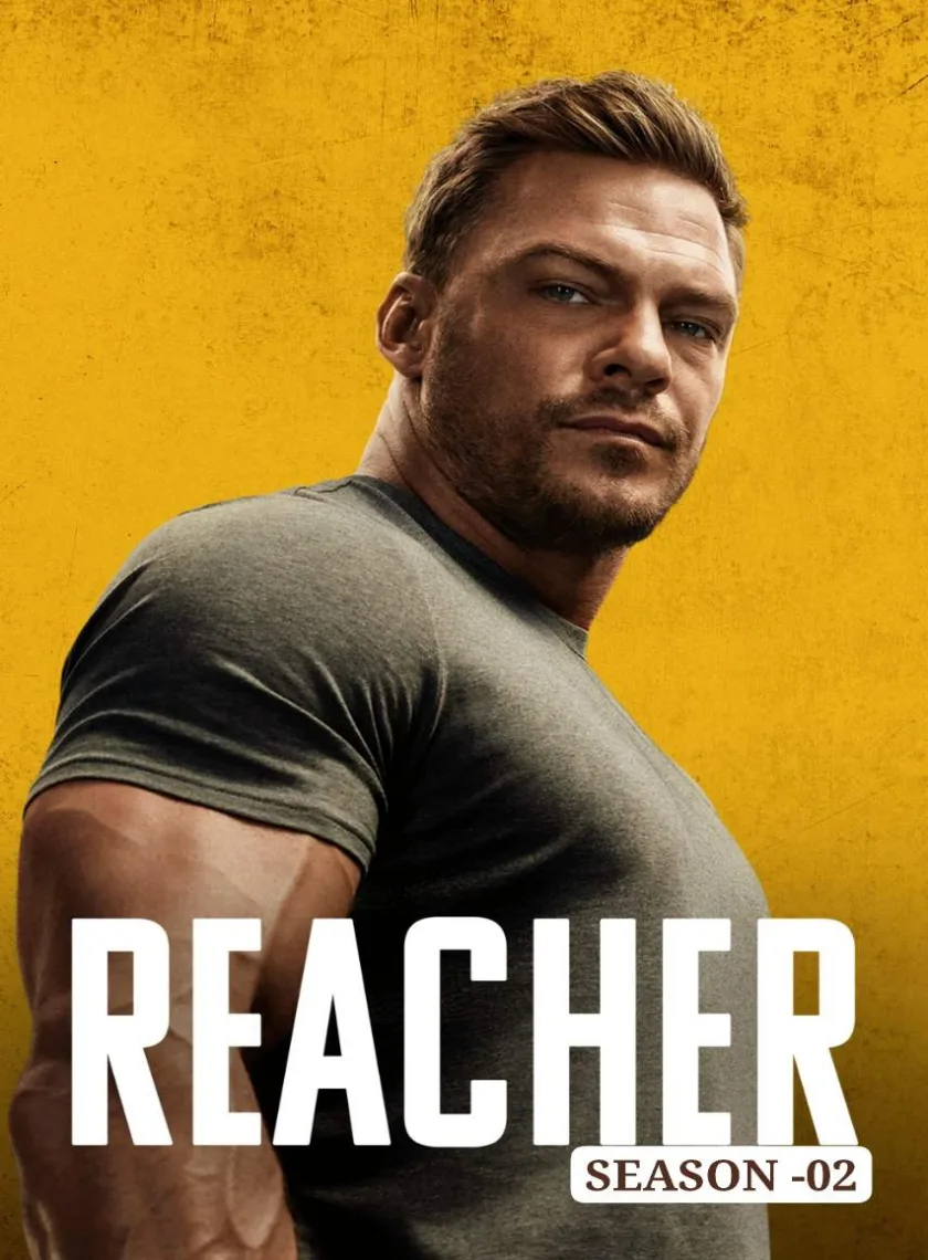Reacher S02 (2023) {Hindi + English} Dual Audio Completed Web Series HEVC ESub poster