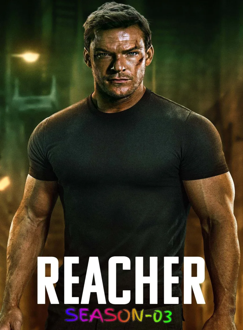 Reacher S03 (2025) (Hindi + English) Dual  Audio Completed Web Series HEVC ESub poster